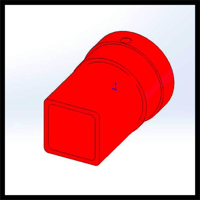 Bico Quadrado 45mm