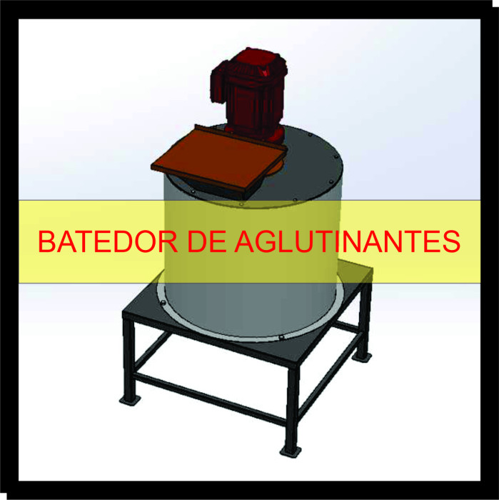 Batedor de aglutinantes