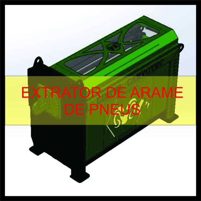 Extrator de arame de Pneus