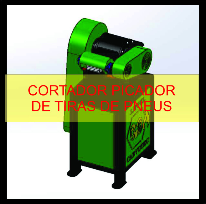 Picador de Tiras de Pneus